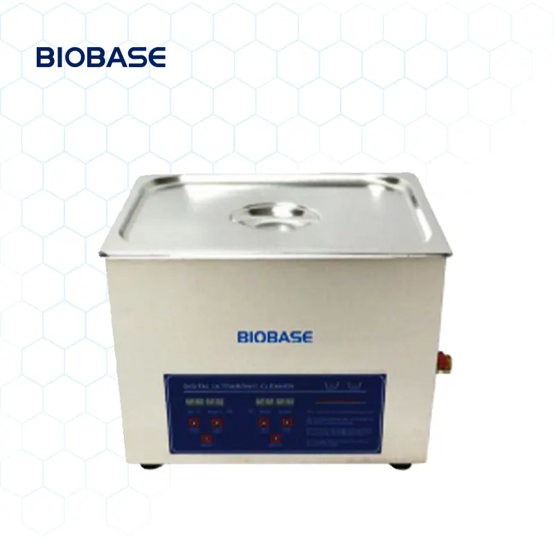 BIOBASE Machine de Nettoyage Ultrasonique de Laboratoire, Bain Ultra Sonique, Nettoyeur à Fréquence Unique, Prix