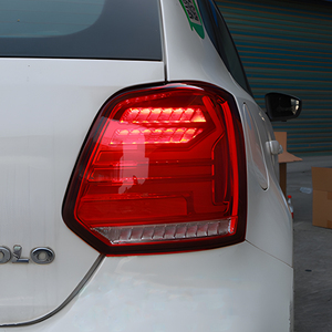 ไฟท้ายรถยนต์, สำหรับ Volkswagen POLO 2011-<span class=keywords><strong>2018</strong></span> LED ด้านหลังอัตโนมัติอัพเกรดไฟท้ายกระพริบแบบไดนามิกอุปกรณ์เสริม - Product Image 4