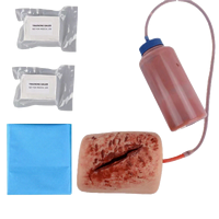 Kit de Entrenamiento con Simulador de Laceración de Muslo Modelo Anatómico y Maniquí para Sutura y Control de Hemorragias Producto de Ciencias Médicas