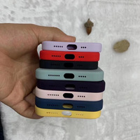Coque en silicone magnétique avec logo pour iPhone 13 pro max avec animation Coque liquide pour iPhone 12 Cover