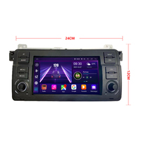 Radio Mobil Android Desain Original 7 Inch Untuk Bmw E53 E39 E46, Stereo Navigasi GPS Untuk Pasar Luar Negeri