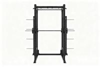 Support de Squat Commercial Réglable en Métal Durable, Rack de Musculation, Banc de Sécurité, Cadre en Acier Carbone, Unisexe, pour Entraînement en Salle