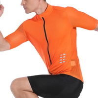 WOSAWE Maillot de cyclisme pour hommes avec design personnalisé, impression par sublimation, chemise de vélo vtt de haute qualité, haut à manches courtes pour vélo