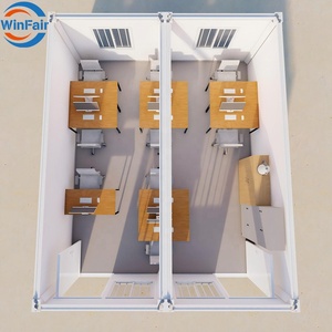 Casa Modular Plegable WinFair, Casa Contenedor Prefabricada, Precio en República Dominicana para Oficina en Obras de Construcción - Product Image 1