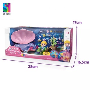 SY dernier ensemble de poupée bébé jouet sirène pour enfants nuisette avec lumière et musique - Product Image 5