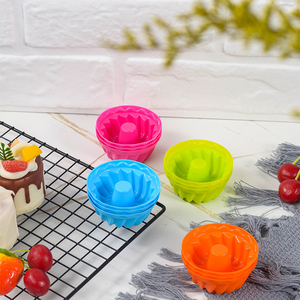 Molde de Silicona para Hornear Pasteles, Mini Molde para Magdalenas, Gelatina, Pudín, Calabaza, 100% Seguro para Alimentos, Ecológico, Venta al por Mayor del Fabricante - Product Image 4