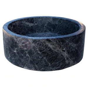 Newstar Luxe Nouveau Design Nature Pierre Noire Vanité Lavabo Lavabo Comptoir <span class=keywords><strong>Bassin</strong></span> pour Salle <span class=keywords><strong>De</strong></span> Bains - Product Image 1