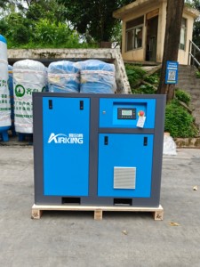 Compresseur d'air à vitesse fixe Ariking de haute qualité, bon prix, 15HP 11KW 7-10Bar 1.6m3/min pour souffleur - Product Image 1