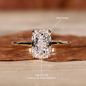 Wholesale Solid Gold Engagement Rings 10K 14K 18K VVS Moissanite Women's Stylish Design - Product Image 1