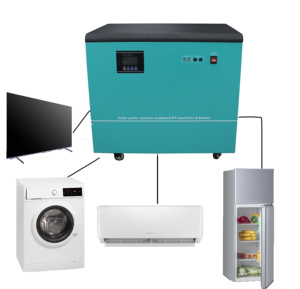 Cắm trại thiết yếu 6000 Wát 220V MPPT năng lượng mặt trời Máy phát điện với LiFePO4 pin và tinh khiết Sine Wave cho sử dụng nhà di động năng lượng mặt trời hệ thống - Product Image 1