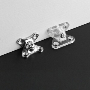 Butterfly Shaped Corner Bracket Zinc Alloy Plastic Durable Furniture Connector For Wooden <b>Cabinet</b> Hardware - Product Image 1