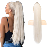 Extensiones de Cabello con Cutícula Alineada, Cabello Humano Virgen Vietnamita 100% Sin Procesar, 10 Pulgadas, Liso, Puntas Completas, para Mujer, con Reflejos Marrones