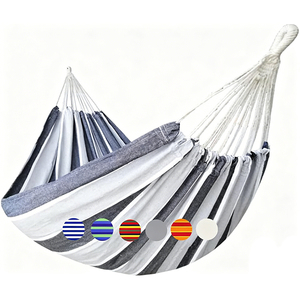 <span class=keywords><strong>Hamac</strong></span> de camping double portable avec fonction balançoire, en coton, pour 2 personnes - Product Image 4