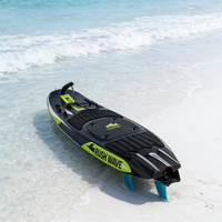 Planche de surf à moteur à essence haute vitesse pour sports nautiques, avec moteur et aileron, prix compétitif, Rush Wave 03