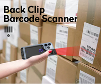 Clip Trasero Portátil JR 101DC para Escáner de Códigos de Barras con Capacidad 1D y 2D para un Inventario Eficiente
