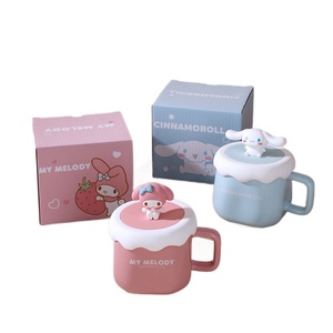 Wholesale <b>Cute</b> Cartoon <b>Mugs</b> with High Quality Appearance for Household Use Ceramic Water Cups in a Gift Box - Product Image 5
