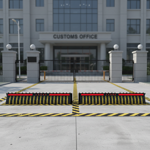 Barriera Stradale Idraulica per Carichi Pesanti, Barriera di Sicurezza Automatica ad Alta Protezione - Product Image 1