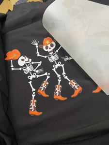 Chất lượng cao tùy chỉnh truyền nhiệt logo Vinyl truyền nhiệt nhãn Plastisol dtf truyền nhiệt thiết kế sẵn sàng để Báo Chí cho t Áo sơ mi - Product Image 5