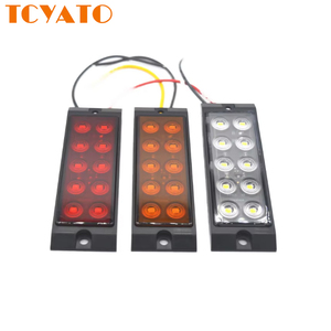 TCYATO 10 LEDS Nuevas Luces Traseras para Camión, Luces Laterales de Repuesto, Bombillas LED para Autos, <span class=keywords><strong>Accesorios</strong></span> para Camiones <span class=keywords><strong>Scania</strong></span> - Product Image 1