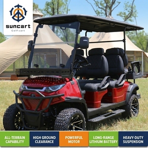 Voiturette de golf électrique certifiée CE MSDS, 6 places, moteur AC 5KW, prête à être expédiée à Dubaï - Product Image 1
