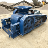 Doppelwalzenbrecher mit Motor (AC-Motor) für mittelfeines Zerkleinern in den Bergbau- und Bauindustrien, einstellbare Auslassgröße