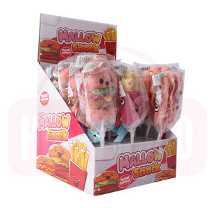 Holeywood Série de fast food américain Fruit Sweet dans des formes de hamburger hot <span class=keywords><strong>dog</strong></span> et frites OEM ODM pris en charge emballé dans un sac - Product Image 3