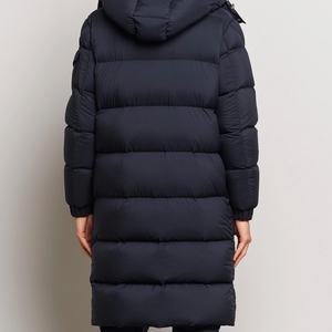 Vestes longues en duvet chaudes, imperméables et coupe-vent décontractées OEM pour hommes - Product Image 4