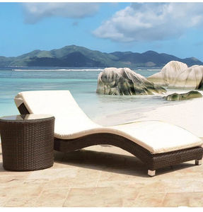 Chaise longue en rotin durable pour l'extérieur, meubles de patio pour la piscine, chaise longue imperméable pour hôtel, villa, jardin, plage, directement de l'usine - Product Image 1