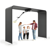 Machine de photomaton automatique rotative à 360 degrés avec caméra iPad et télécommande pour mariages, fêtes et location d'événements