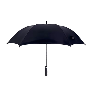Meilleures ventes de grands parapluies de golf en plein air 8K à barre droite étanche logo personnalisable UV semi-automatique cadeau en gros - Product Image 5
