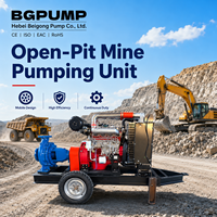 Bomba de Lodo Horizontal con Motor Diésel, Bomba de Succión de Arena para Minería de Oro, Más Vendida