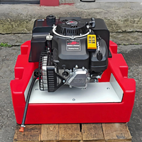 Pompe à incendie flottante haute pression 17HP, portée 80m, télécommande 800m, pompe à essence portable pour la lutte contre les incendies et le sauvetage forestier