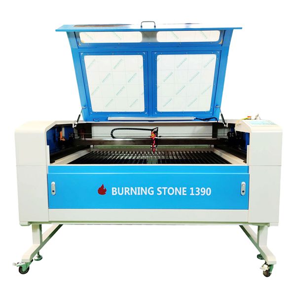 Laser Equipment Co2 Laser Cutting Engraving Machine 1390 with RUIDA 6445s and Lightburn Software