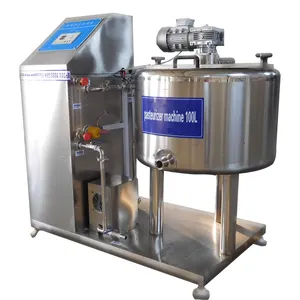 Hot sake 100L 150L 200L mini cow milking yogurt coconut daily batch milk pasteurizer machine