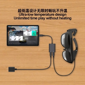 2025 mới <span class=keywords><strong>2</strong></span> trong 1 loại C để USB PD 100W HUB với VR/<span class=keywords><strong>AR</strong></span> kính hiển thị cao-hiệu quả 100W Giao hàng điện và USB sạc - Product Image 4