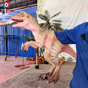 Marioneta de Mano de Dinosaurio Animatrónico Realista, el Juguete de Interior Más Popular para Niños en Centros Comerciales, Parques de Aventuras, Aeropuertos y Guarderías - Product Image 4