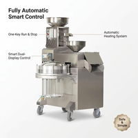 Presse à chaud commerciale en acier inoxydable pour l'extraction d'huile de sésame et d'arachide, entièrement automatique, à vis