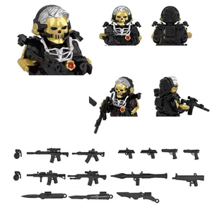 Set <span class=keywords><strong>de</strong></span> Figuras <span class=keywords><strong>de</strong></span> Acción Delta Operation Villon Soldier Red Wolf Weilong Fuerzas Especiales con <span class=keywords><strong>Armas</strong></span> para Niños, Juguetes <span class=keywords><strong>de</strong></span> Construcción - Product Image 4