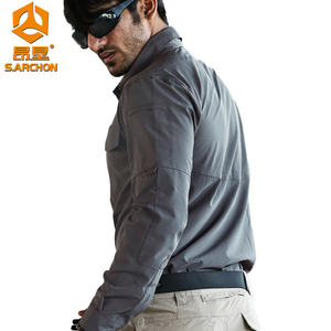 Camicia tattica sportiva all'aperto asciugatura rapida vestiti elastici per gli uomini Casual Workwear <span class=keywords><strong>Safari</strong></span> camicie produttore di <span class=keywords><strong>abbigliamento</strong></span> all'ingrosso - Product Image 1