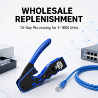 Pince à sertir EZ pour câbles réseau RJ45/RJ11 UTP/STP, vente en gros d'usine