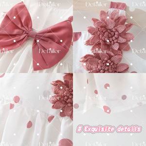 <span class=keywords><strong>Collezione</strong></span> Estiva Vestito da Principessa in Raso per <span class=keywords><strong>Bambina</strong></span> con Spallina Originale Casual Senza Maniche da Spiaggia all'Ingrosso - Product Image 2