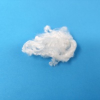 Fibre de bambou brute blanche 1.5D 38MM de fabrication chinoise au meilleur prix pour le filage