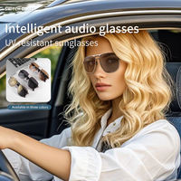 Nouvelles lunettes intelligentes avec charge magnétique, caméra à distance, assistant IA, protection UV400, monture classique, musique, appels, lunettes de soleil sportives