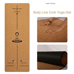 Tapete de <span class=keywords><strong>Yoga</strong></span> de Fábrica, Antideslizante, Absorbente de Sudor, Amortiguador de Impactos, Ecológico, Grueso de 5 mm, 183 cm, para Uso Doméstico - Product Image 2