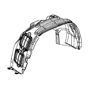 Guardabarros de ABS para Jeep Cherokee 68102264AF, para los modelos 2014-2018, reemplazo y reparación - Product Image 5
