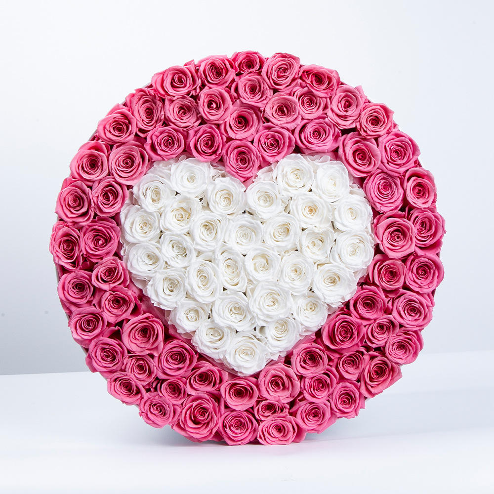 ถังรูปหัวใจขนาดใหญ่พิเศษ 96 ใบ