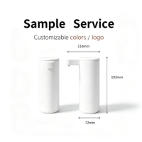 Distributeur automatique de savon mousse à induction USB 270 ml, mural, pour salle de bain et cuisine, distributeur de savon liquide sans contact