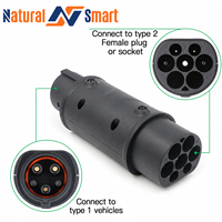 Evse Secure J1772 EV Câble Adaptateur Hybride Voiture EV Adaptateur De Charge Type1 À Gbt EV Chargeur 3 Phase Portable 11kw avec Adaptateurs