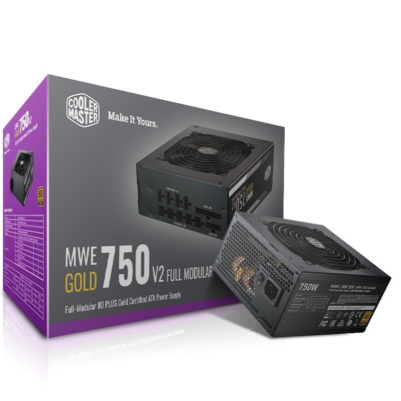 MWE GOLD V2 750 750W ATX Настольный новый блок питания