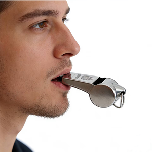 <span class=keywords><strong>Sifflet</strong></span> <span class=keywords><strong>de</strong></span> survie en acier inoxydable ultra-résistant 2026, promotionnel, à <span class=keywords><strong>voix</strong></span> extrêmement forte, pour l'entraînement et les matchs - Product Image 6